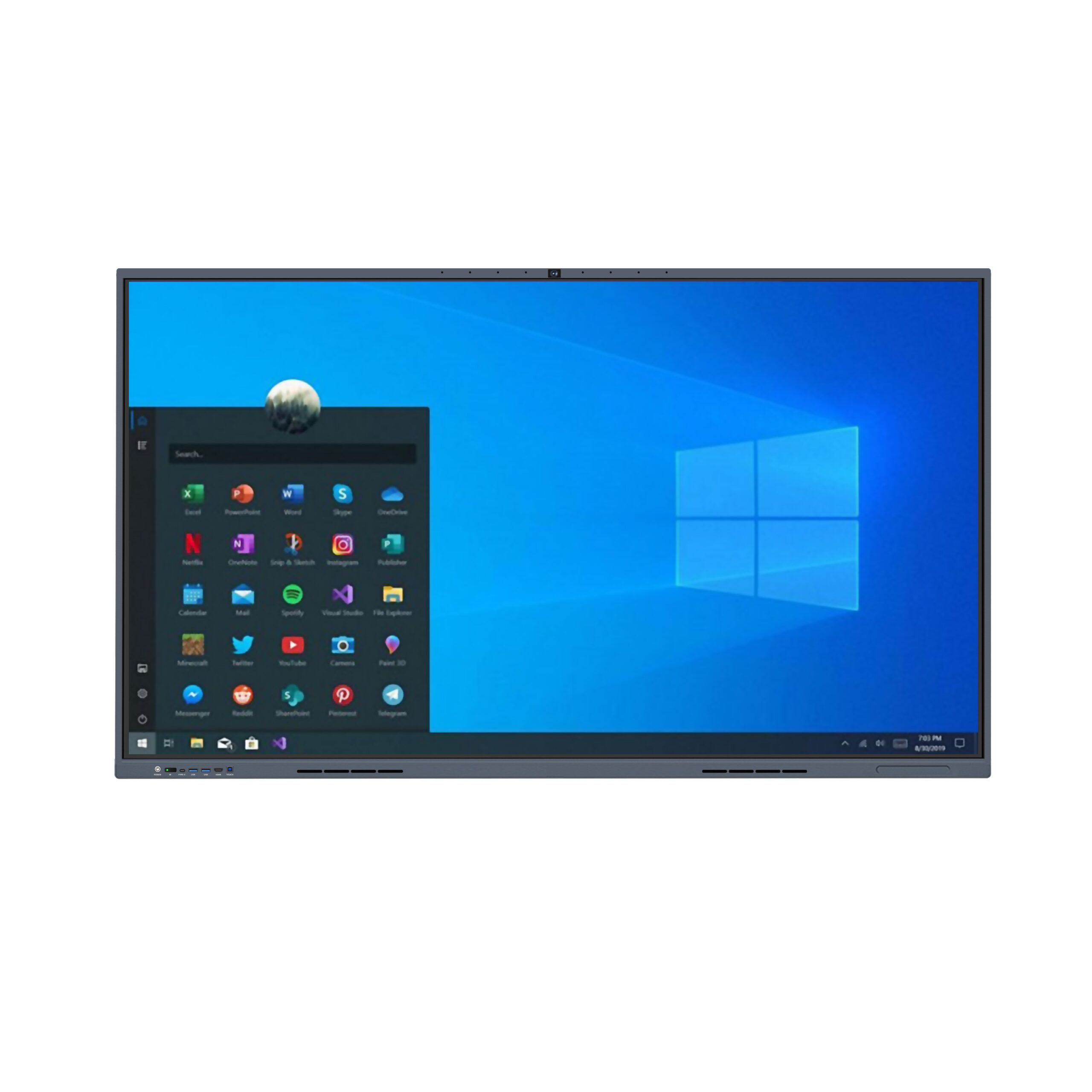 75-inch H2 New (Dual System) 982 (8+128) Infrared Touch Teaching and Conference All-in-One Machine