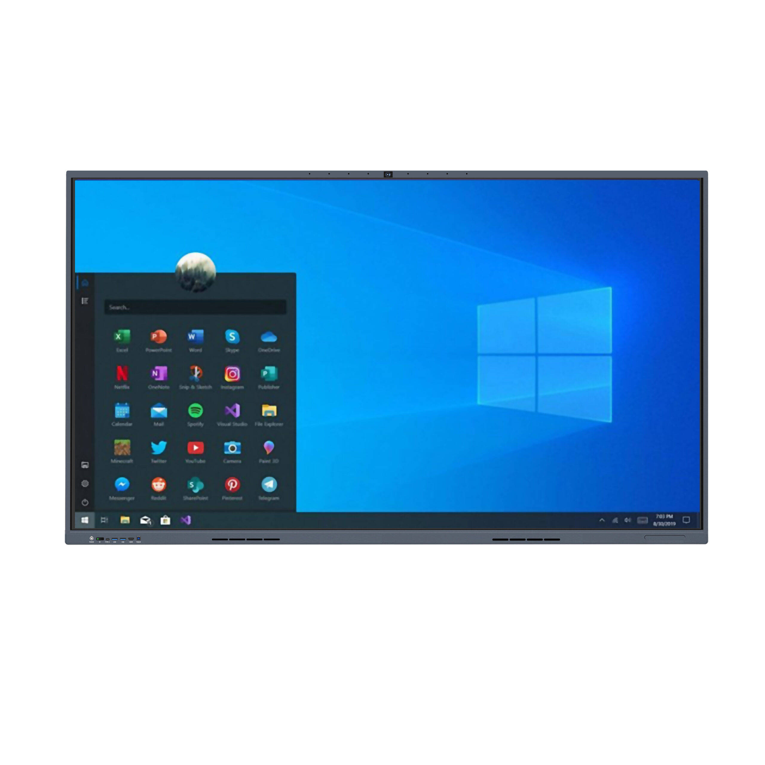 86-inch H2 New (Dual System) 982 (8+128) Infrared Touch Teaching and Conference All-in-One Machine